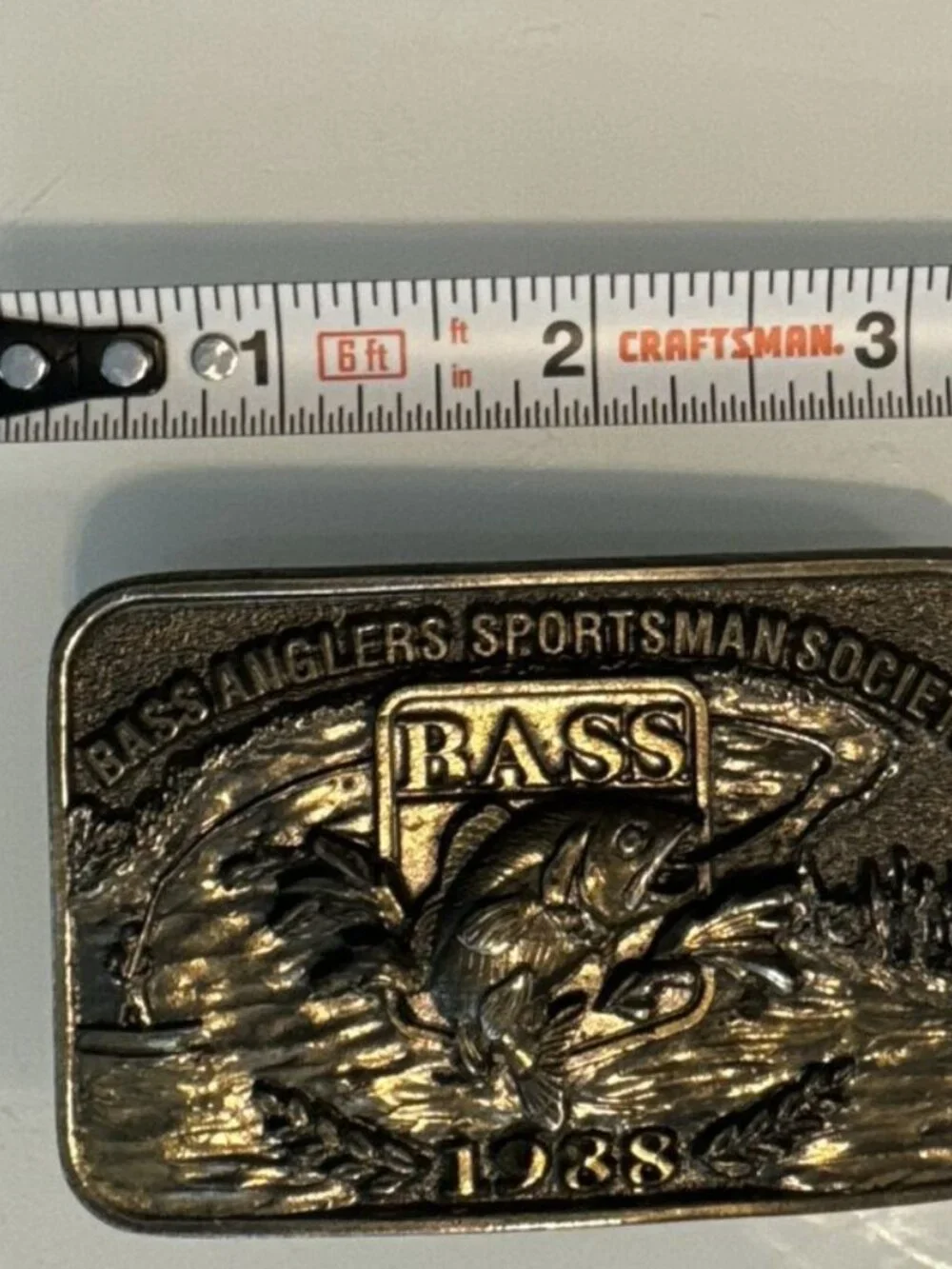 Bass Anglers Sportsman Society vintage heavy